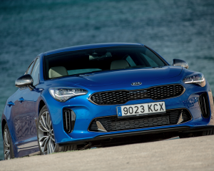 Kia Stinger Blue Static  (2)